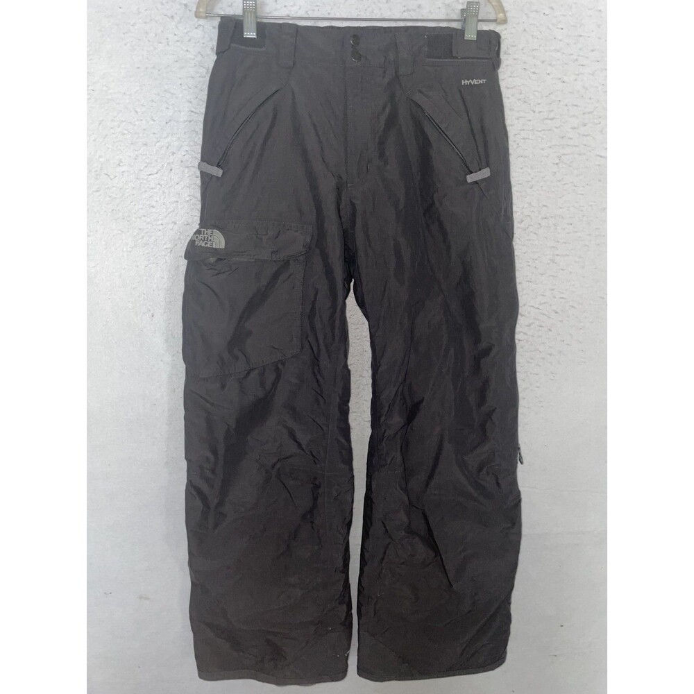 The North Face Snow Pants Mens sz S Gray Ski HyVent Freedom Insulated Pants